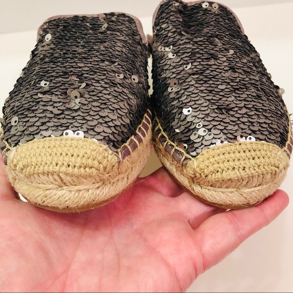 Sam Edelman Kerry Sequin Espadrille Slide size 9 - Picture 4 of 7